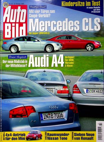 Deckblatt Auto Bild (43/2004)